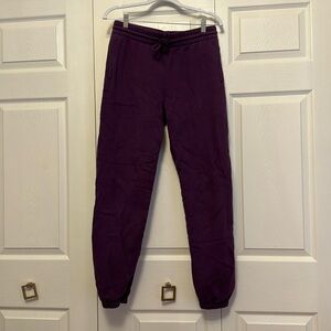 aritzia tna cozy fleece boyfriend sweatpant